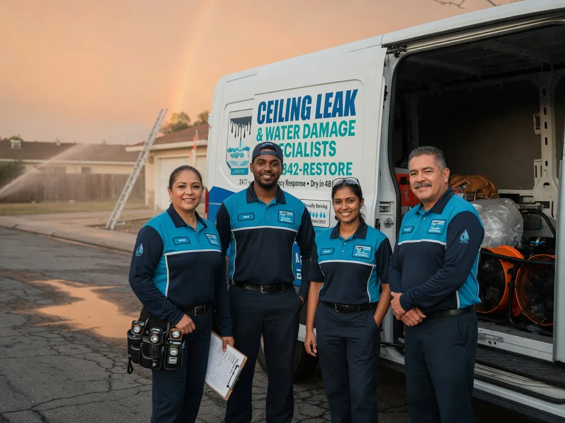 Ceiling Leak Cleanup company in Denton, GA