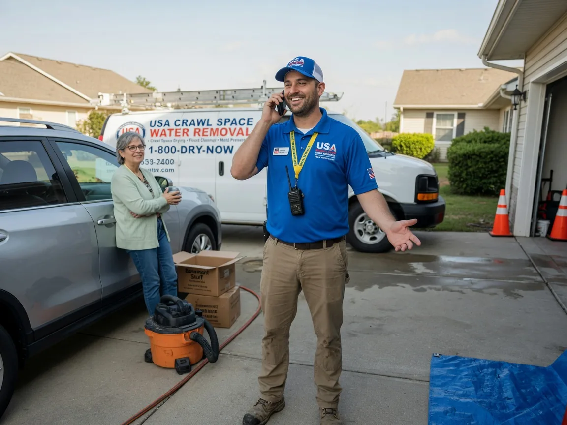 Crawl Space Water Removal Denton, GA FAQs